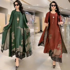 Conjunto Cibeli - Novo must-have cardigan + vestido (tendência francesa)