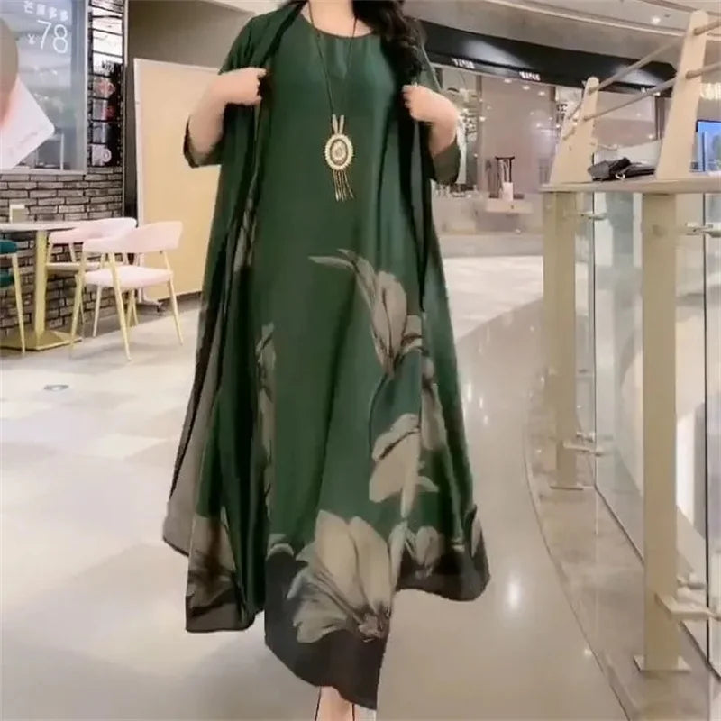 Conjunto Cibeli - Novo must-have cardigan + vestido (tendência francesa)