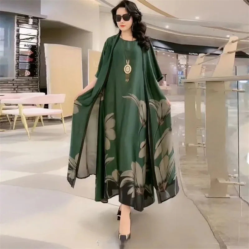 Conjunto Cibeli - Novo must-have cardigan + vestido (tendência francesa)