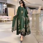 Conjunto Cibeli - Novo must-have cardigan + vestido (tendência francesa)