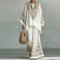 Branco/floral