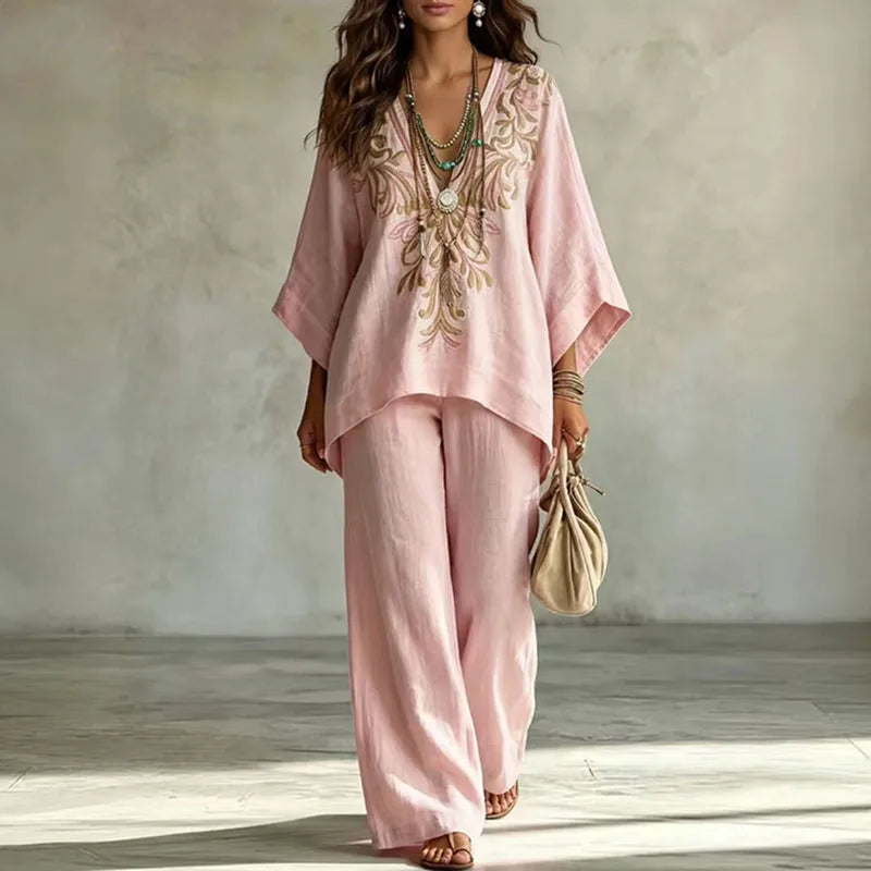 Conjunto Vendella - O Boho chic mais desejado pelas it girls europeias (tendência francesa)