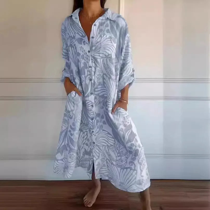 Vestido Verena - O seu must-have para o verão 2026 (tendência grega)