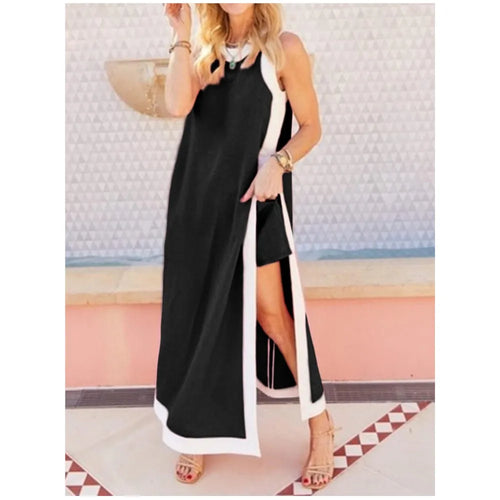 Conjunto Celeste - Nova tendência Vionelle vestido + shorts (tendência americana)