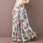 Calça Marieta - Estampa floral queridinha das trendsetters (tendência francesa)