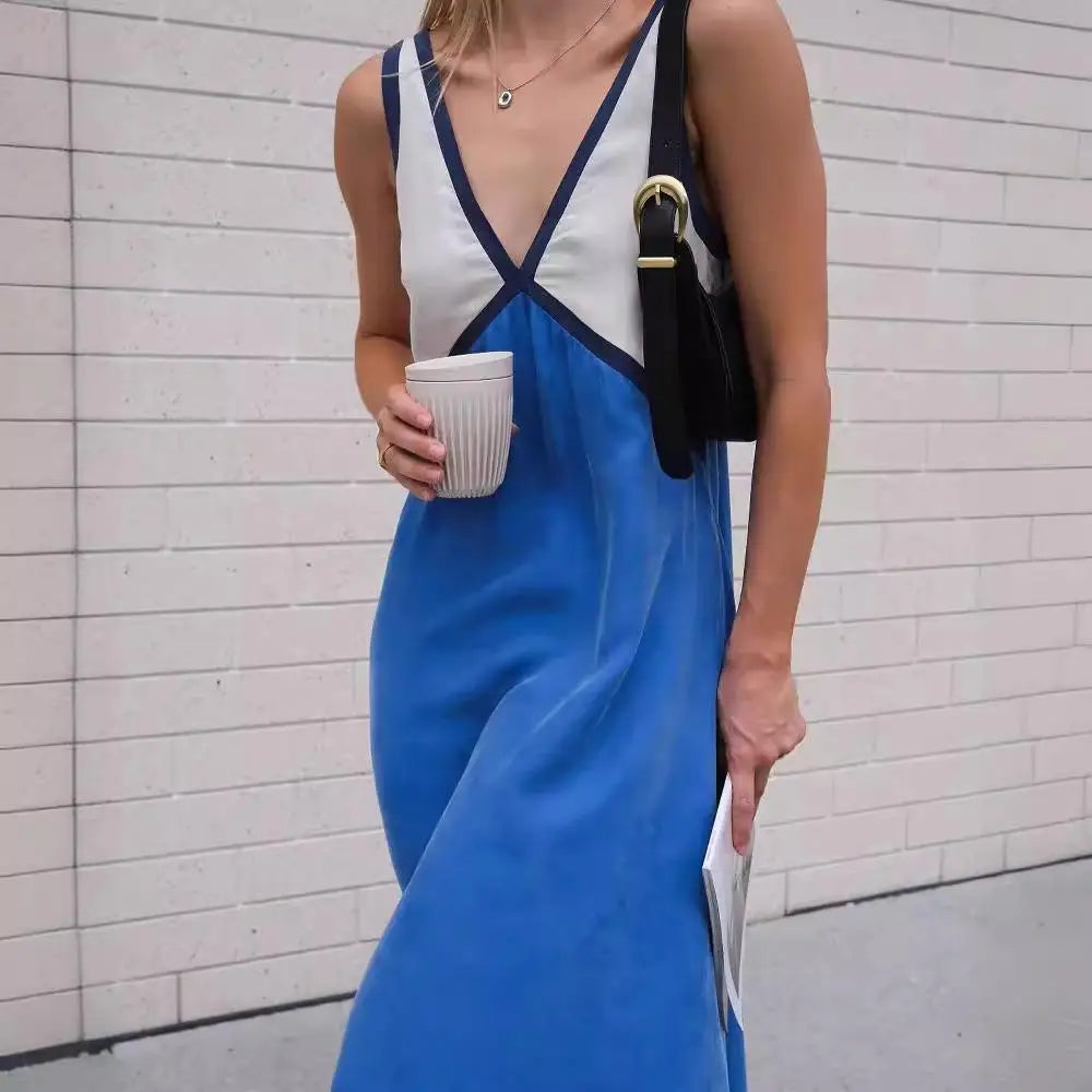 Vestido Suzana - O bicolor preferido das trendsetters (tendência Italiana)