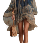 Vestido Ylva - O best choice mais amado pelas style mavens em chiffon (tendência francesa)