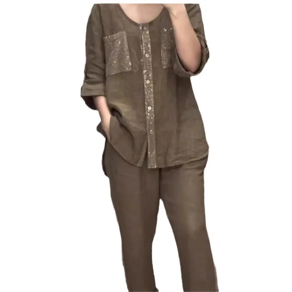Conjunto Oriana - O top pick das trendsetters para 2026 (tendência grega)