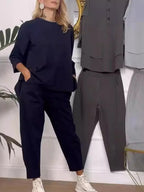 Conjunto Beaumont - O high comfort mais amado pelas trendsetters (tendência americana)