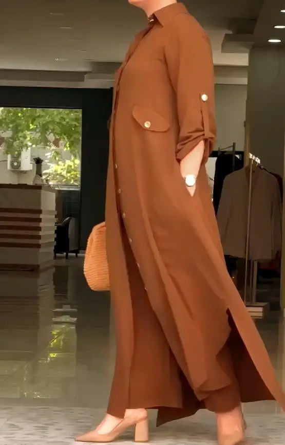 Conjunto Ravena - O mais amado pelas it girls para o outono inverno 2026 (tendência americana)