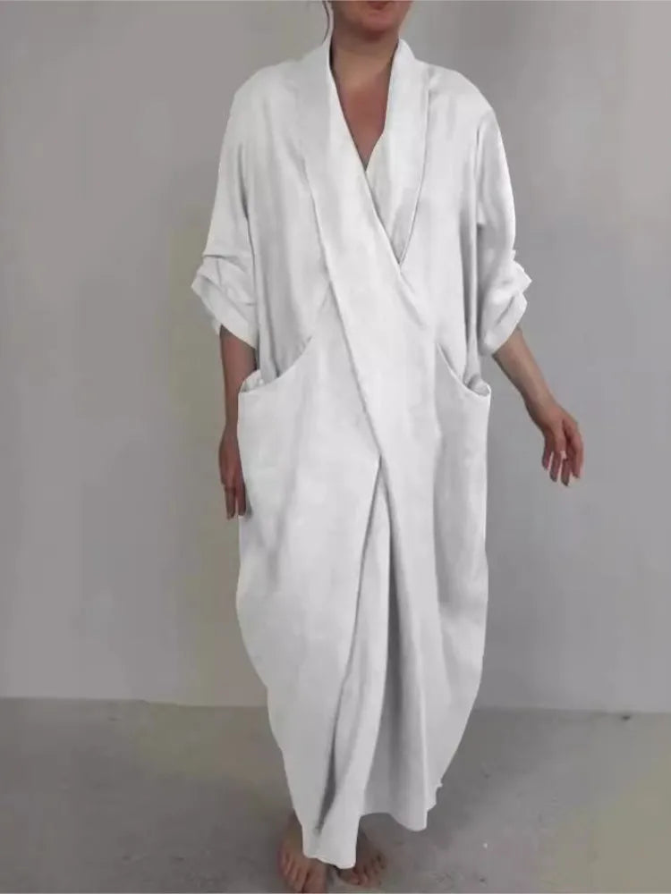 Vestido Solange - Fluido assimétrico queridinho das blogueiras (tendência Italiana)