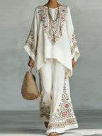 Conjunto Liana - O boho art mais amado pelas famosas europeias (tendência italiana)