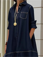 Vestido Verona - O denim mais amado pelas trendsetters americanas