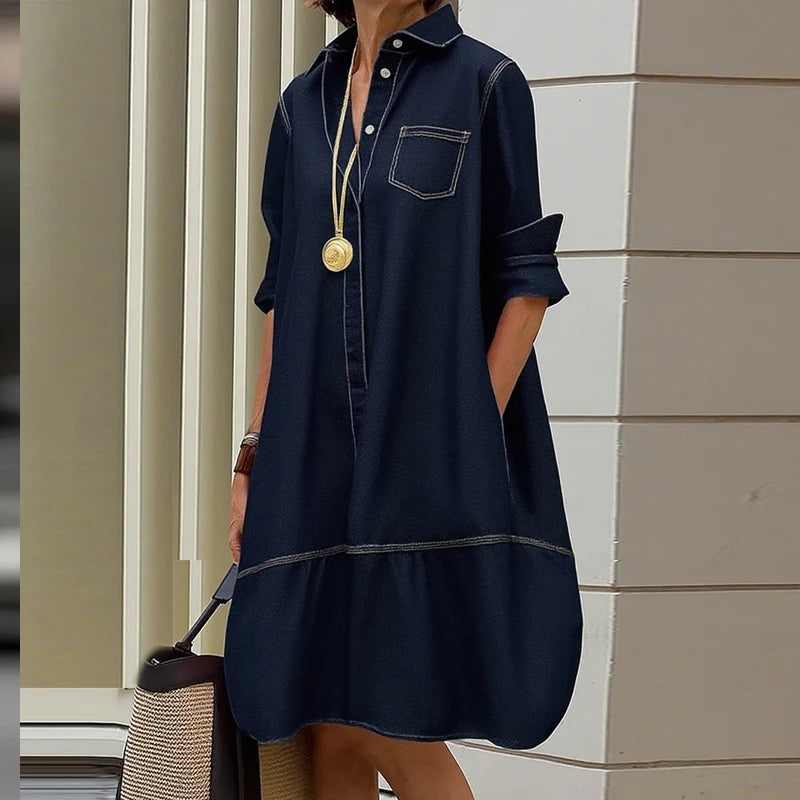 Vestido Verona - O denim mais amado pelas trendsetters americanas
