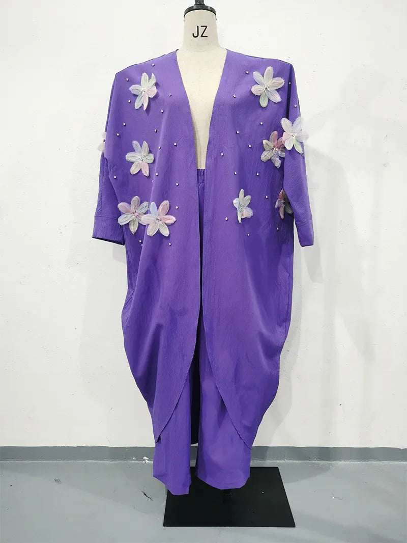 Conjunto Sandra - Tendência 2026 cardigan + calça (tendência belga)
