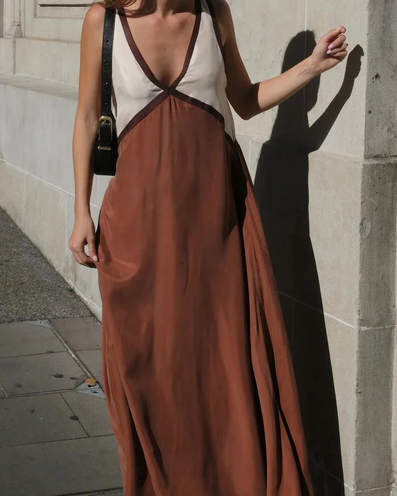 Vestido Suzana - O bicolor preferido das trendsetters (tendência Italiana)