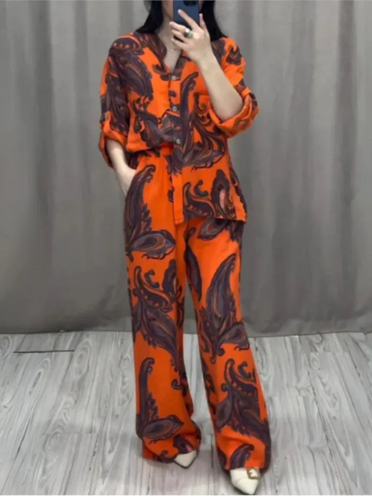 Conjunto Alessia - O mais amado pelas trendsetters em linho (tendência grega)