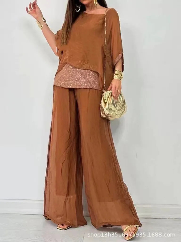 Conjunto Amélia - O chiffon preferido das famosas (tendência francesa)