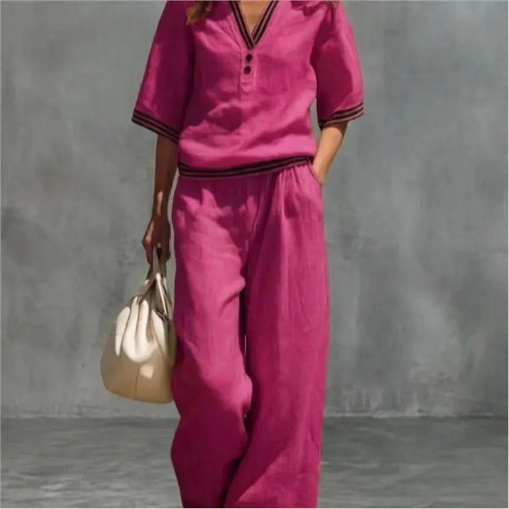 Conjunto Cloe - O queridinho em linho das style queens (tendência grega)