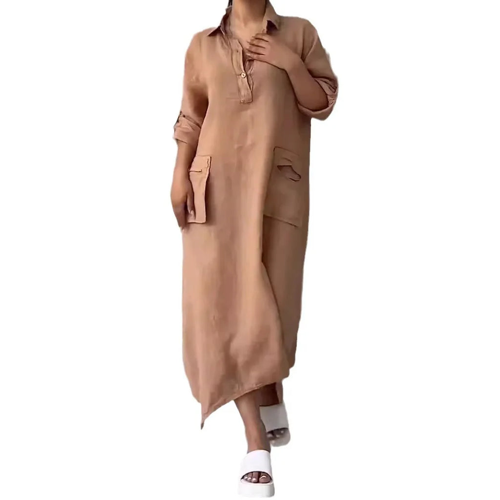 Vestido Vanessa - O linho preferido das chic leaders (tendência grega)