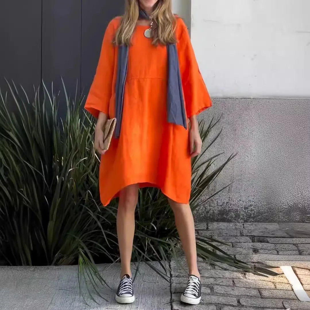 Vestido Milena - O queridinho das it girls em linho (tendência grega)