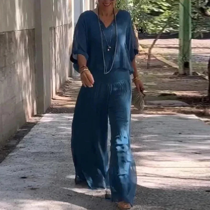 Conjunto Lumena - Pura elegância em chiffon (tendência francesa)