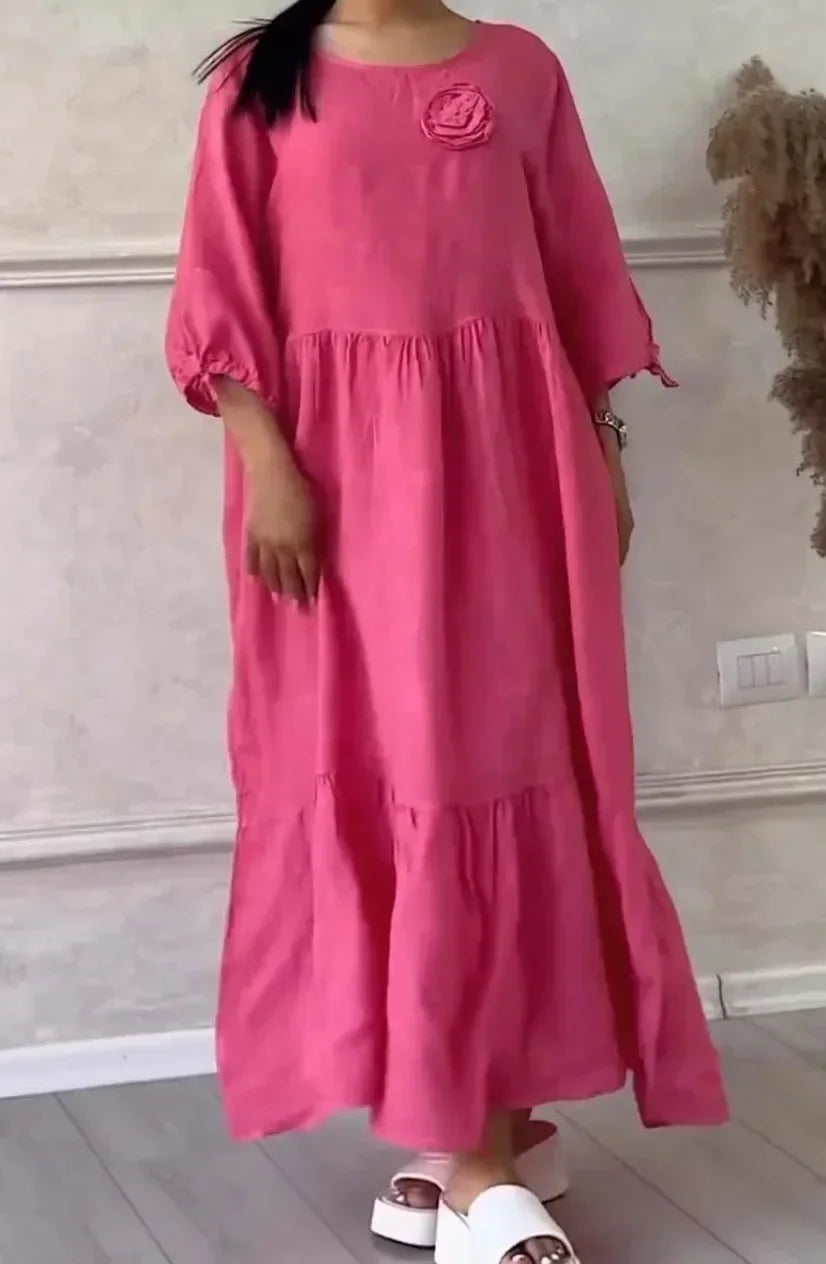 Vestido Rubia - Seu queridinho em linho (tendência italiana)