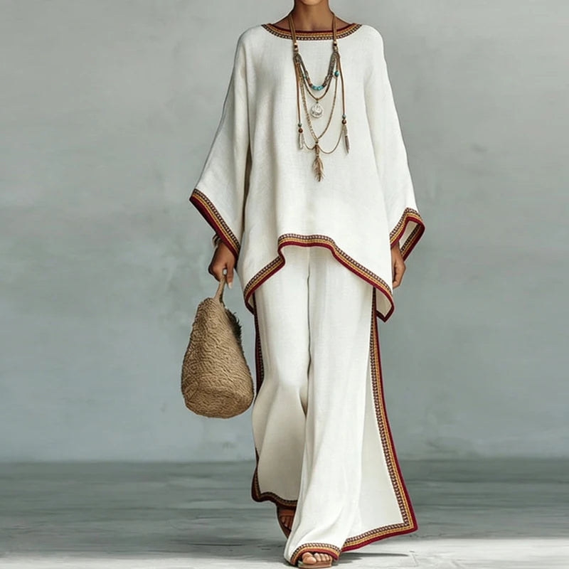 Conjunto Liana - O boho art mais amado pelas famosas europeias (tendência italiana)