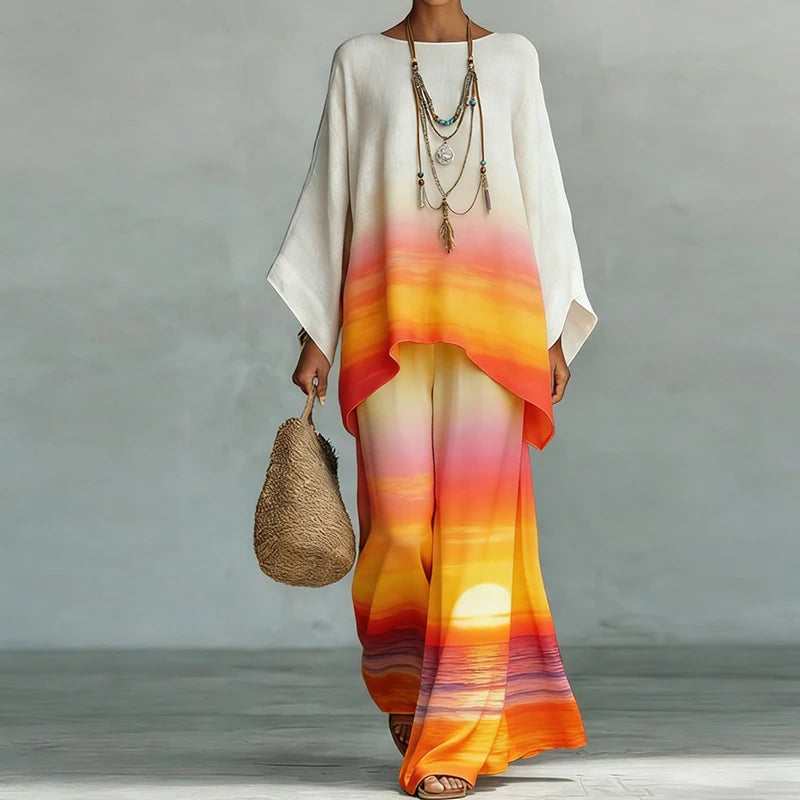 Conjunto Liana - O boho art mais amado pelas famosas europeias (tendência italiana)