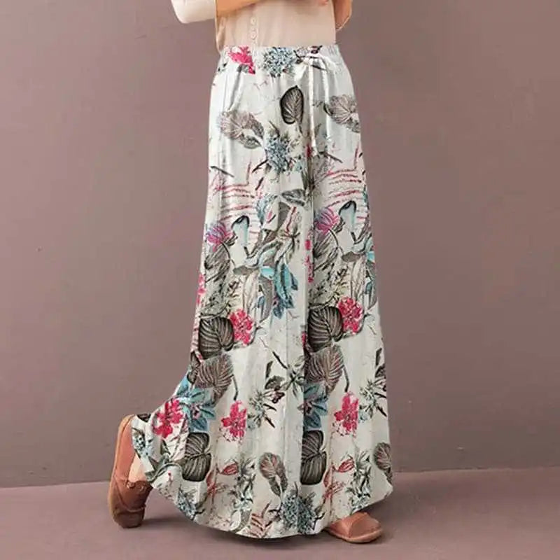 Calça Marieta - Estampa floral queridinha das trendsetters (tendência francesa)