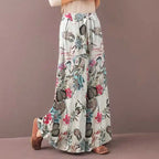 Calça Marieta - Estampa floral queridinha das trendsetters (tendência francesa)