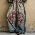 Macacão Deise - O boho vintage preferido das style mavens (tendência grega)