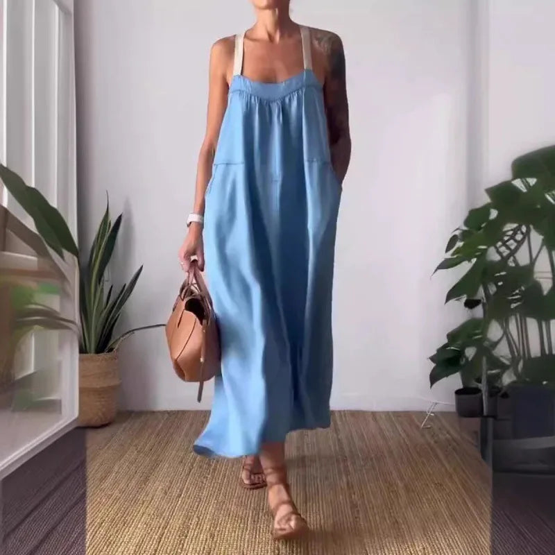 Vestido Carmem - O linho must-have das trendsetters (tendência grega)