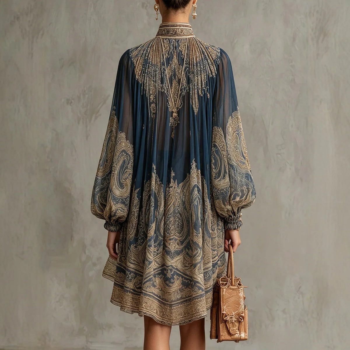 Vestido Ylva - O best choice mais amado pelas style mavens em chiffon (tendência francesa)