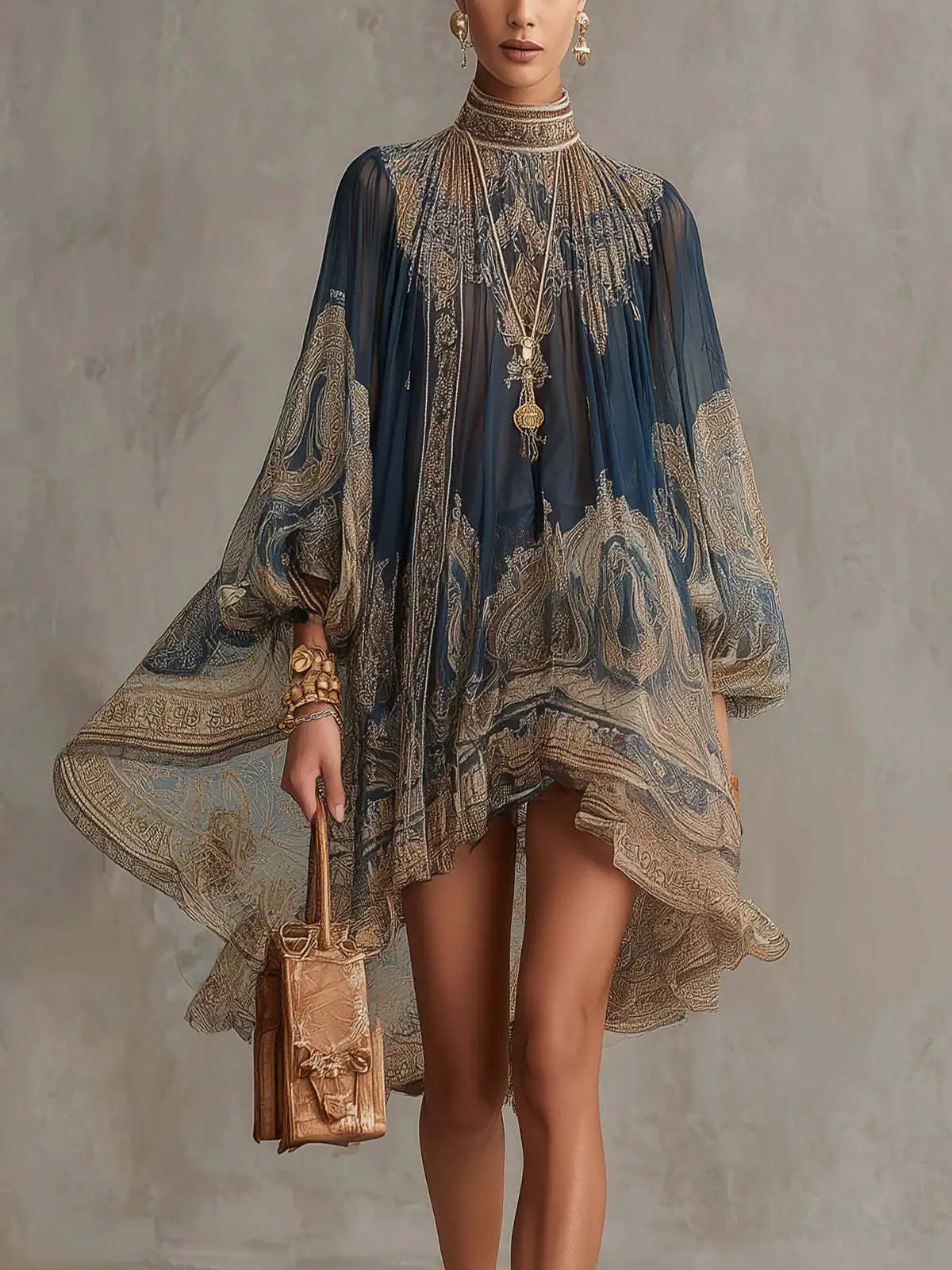 Vestido Ylva - O best choice mais amado pelas style mavens em chiffon (tendência francesa)
