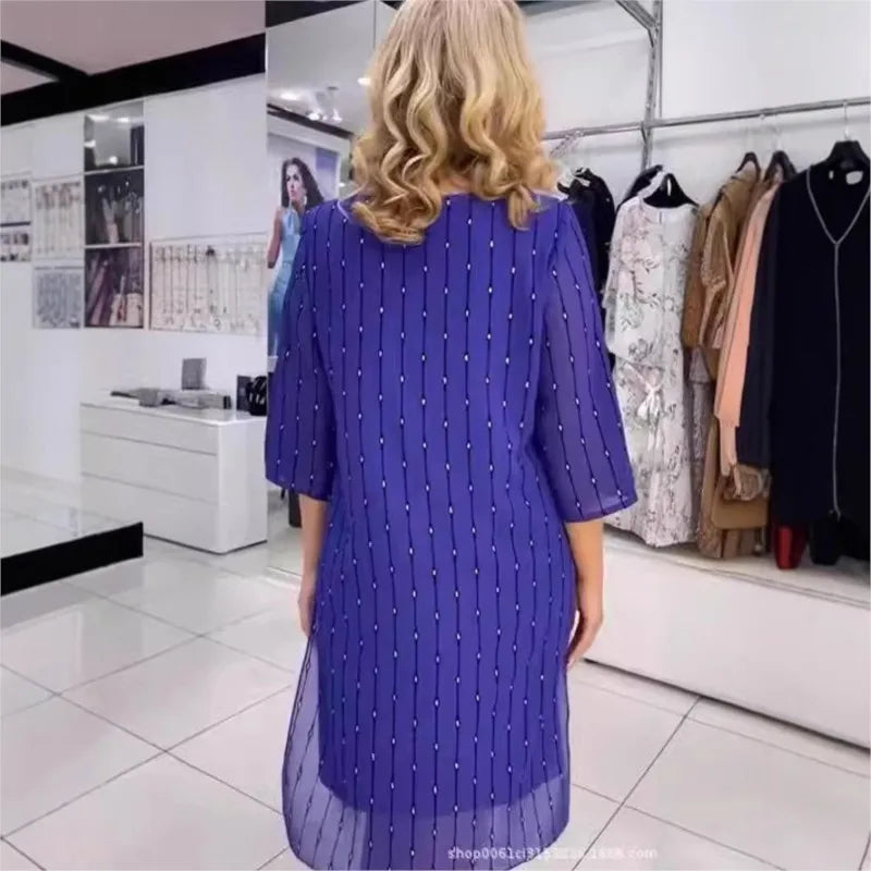Vestido Audrey - O chiffon mais desejado para o inverno 2026 (tendência italiana)