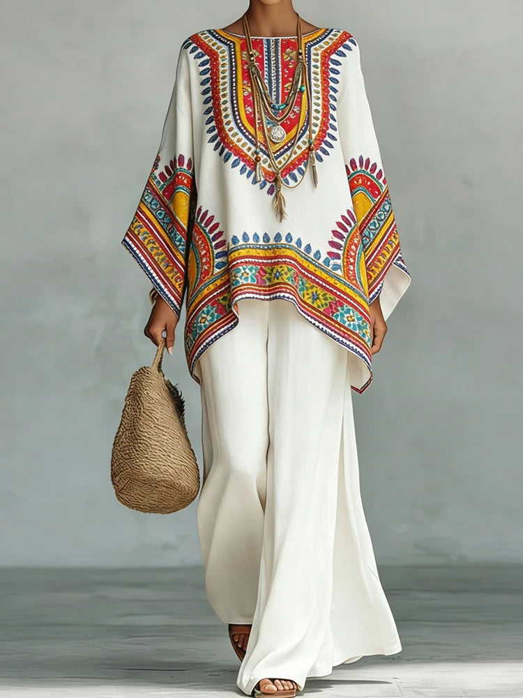 Conjunto Liana - O boho art mais amado pelas famosas europeias (tendência italiana)