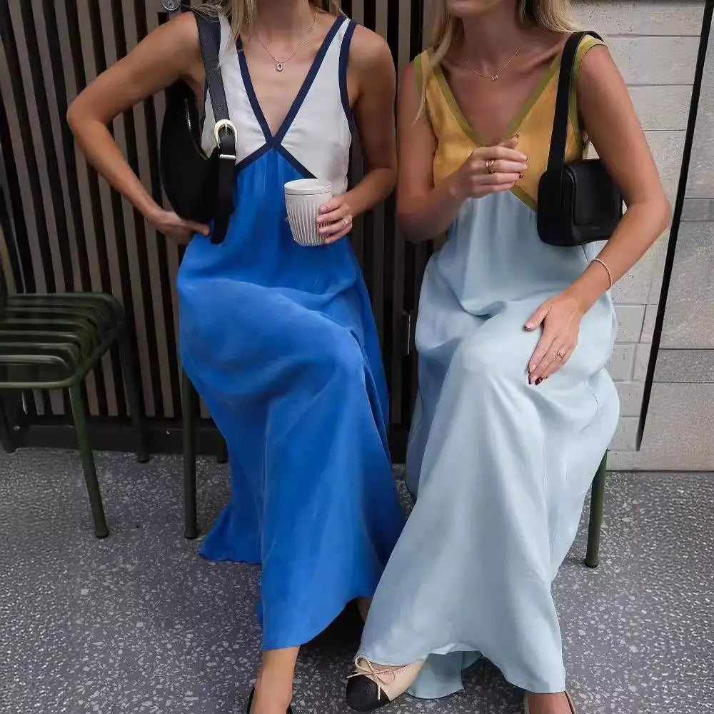 Vestido Suzana - O bicolor preferido das trendsetters (tendência Italiana)