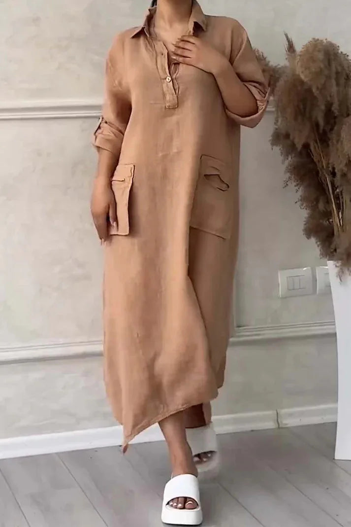 Vestido Vanessa - O linho preferido das chic leaders (tendência grega)