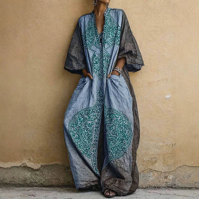 Macacão Deise - O boho vintage preferido das style mavens (tendência grega)