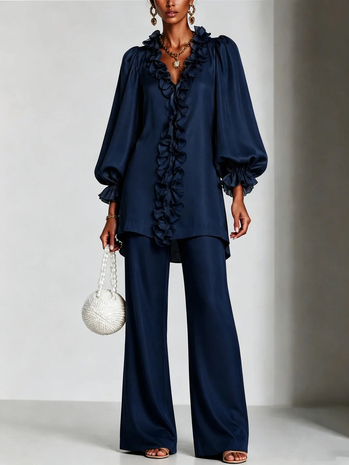 Conjunto Nerina - O cetim mais desejado pelas style mavens europeiras
