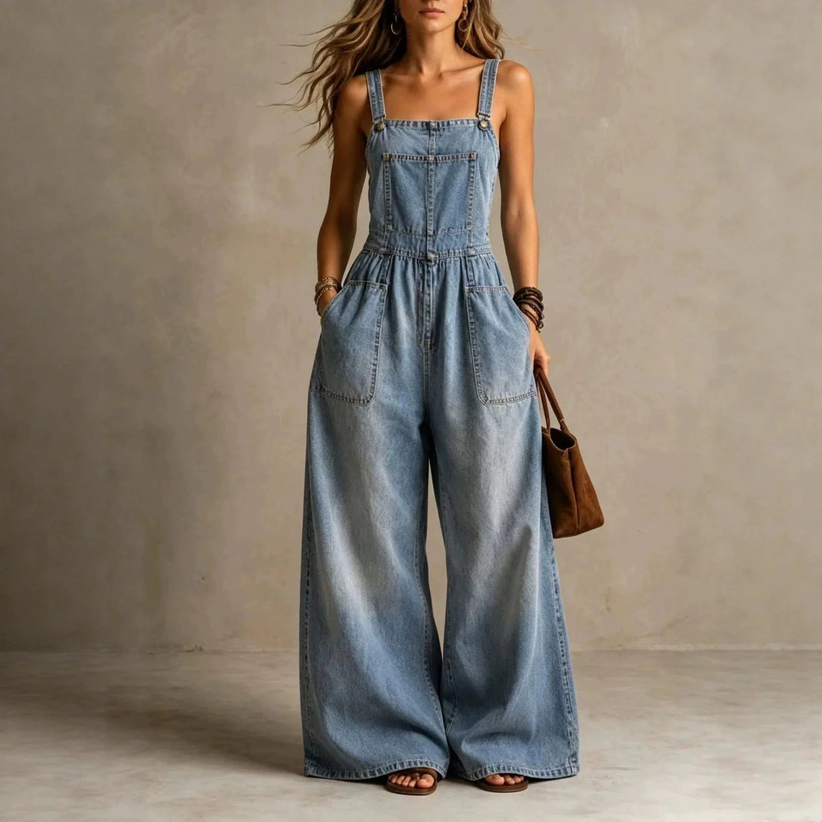 Macacão Maren - O jeans mais amado it girls (tendência americana)