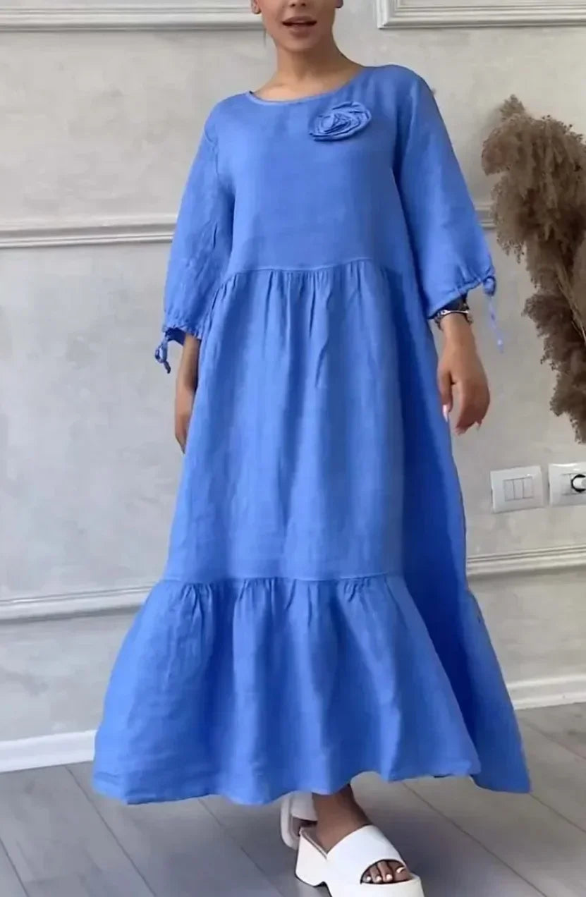 Vestido Rubia - Seu queridinho em linho (tendência italiana)