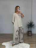 Conjunto Salomé - O queridinho das style mavens em linho (tendência grega)