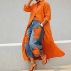 Conjunto Maraisa - Cardigan + calça tendência americana 2026 (queridinho das trendsetters)