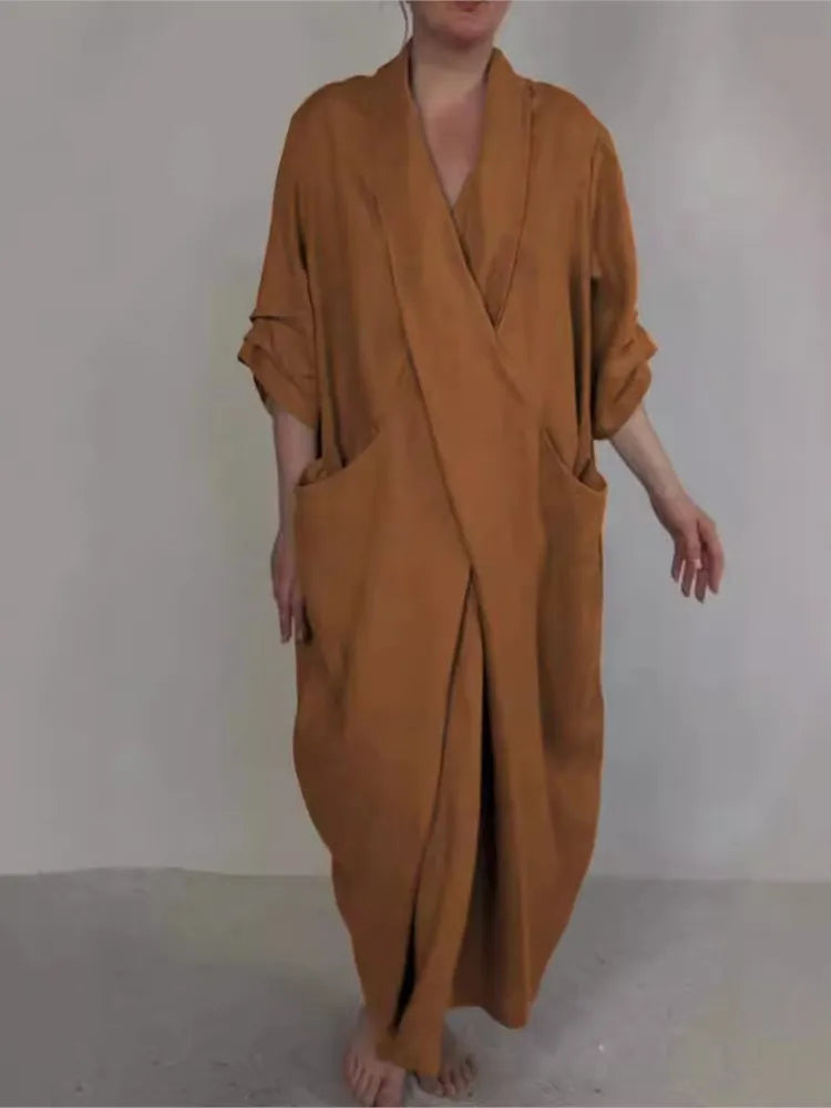 Vestido Solange - Fluido assimétrico queridinho das blogueiras (tendência Italiana)
