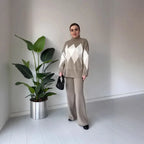 Conjunto Ismeria - O mais amado pelas glam leaders para o inverno 2026 (tendência americana)