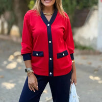 Azul/vermelho