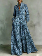 Vestido Aracéli - O leopard print mais desejado pelas trendsetters (tendência francesa)