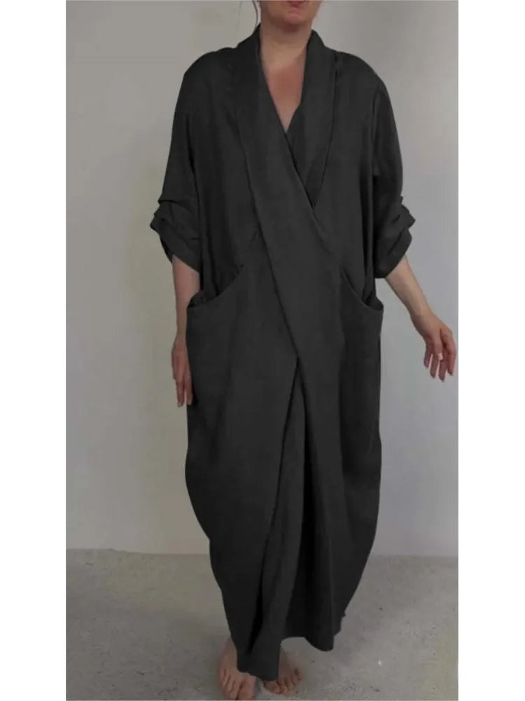 Vestido Solange - Fluido assimétrico queridinho das blogueiras (tendência Italiana)